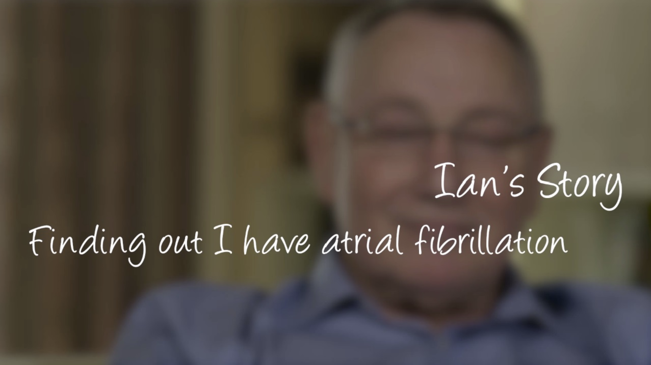 Telling my story... Ian's story