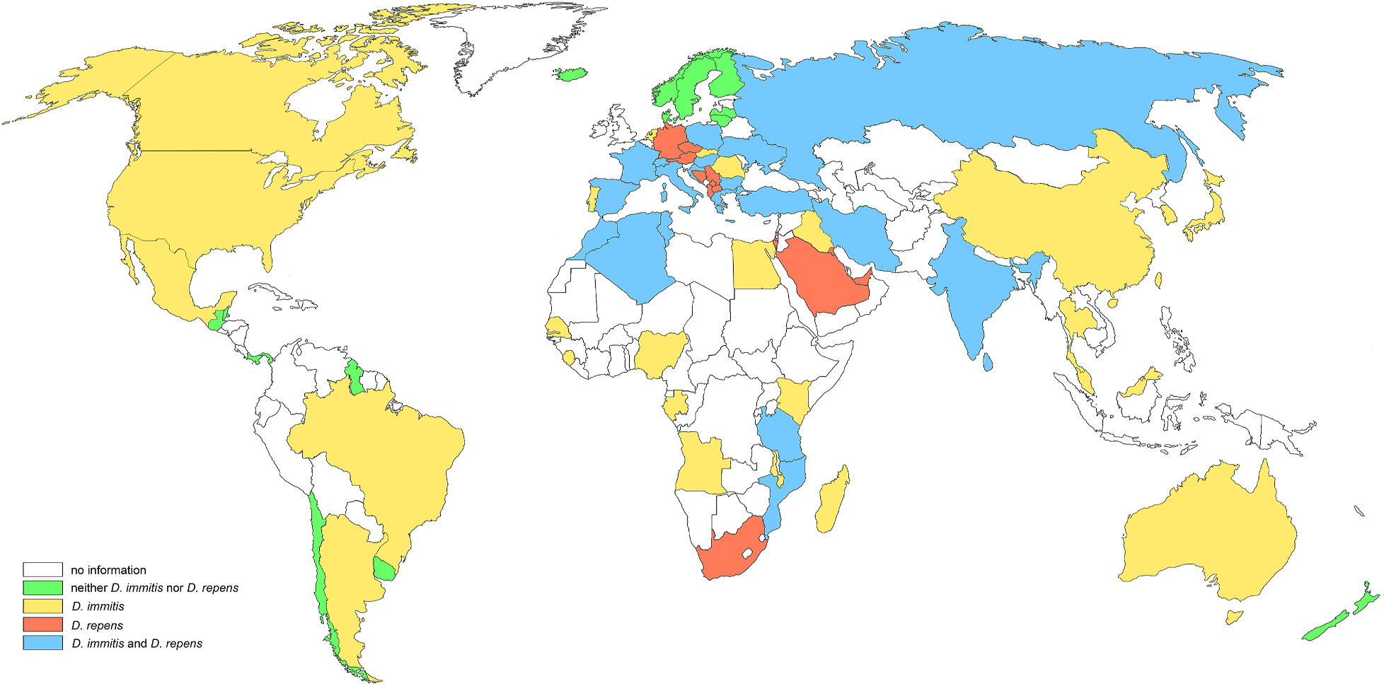 D. immitis is a worldwide problem for dog owners