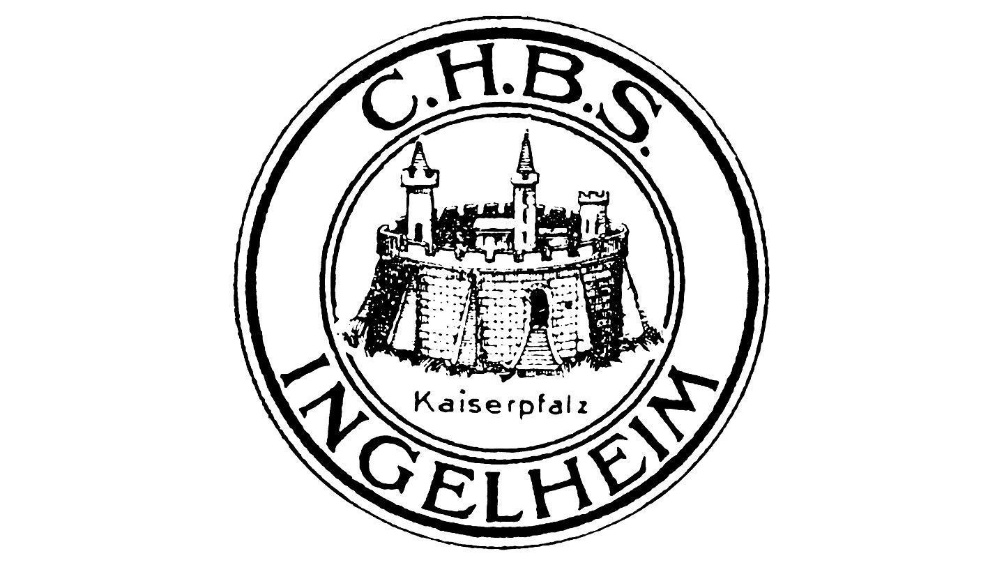 1905年至1924年的勃林格殷格翰公司标志，首次出现殷格翰皇宫的图案